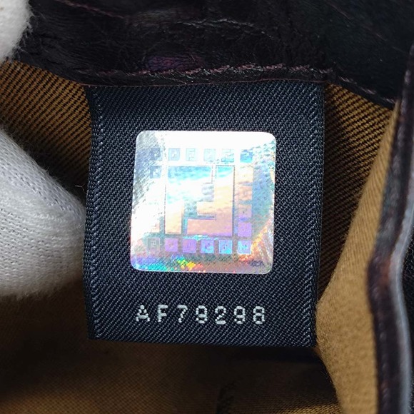 Fendi Zucca Pattern Wallet Brown - Picture 9 of 10